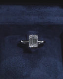 Emerald Solitaire Ring