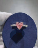 Pink Heart Ring