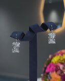 Radiant Solitaire Earrings