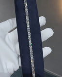 Oval & Emerald Cut Bracelet Wset