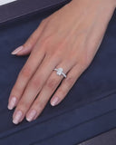 Oval Pave Ring