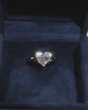Heart Solitaire Ring