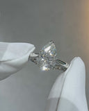 Pear Shape Solitaire Ring