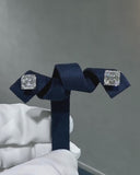 Asscher Stud Earrings